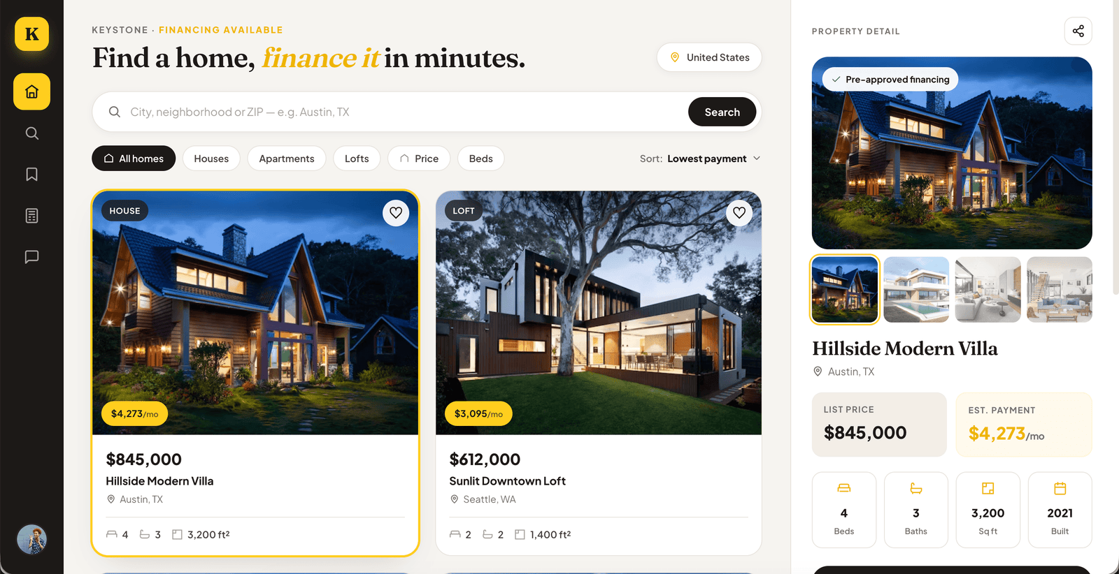Préstamos inmobiliarios
