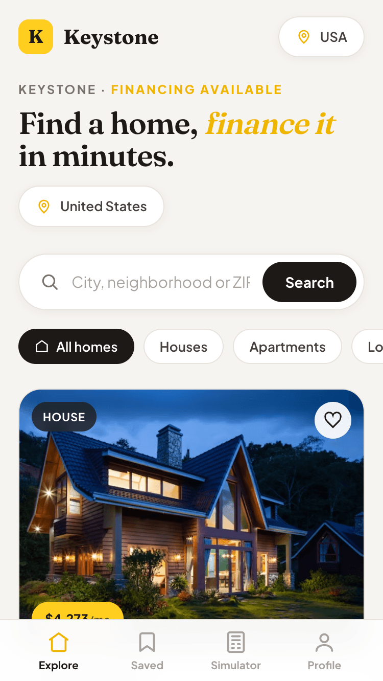 Keystone — vista mobile